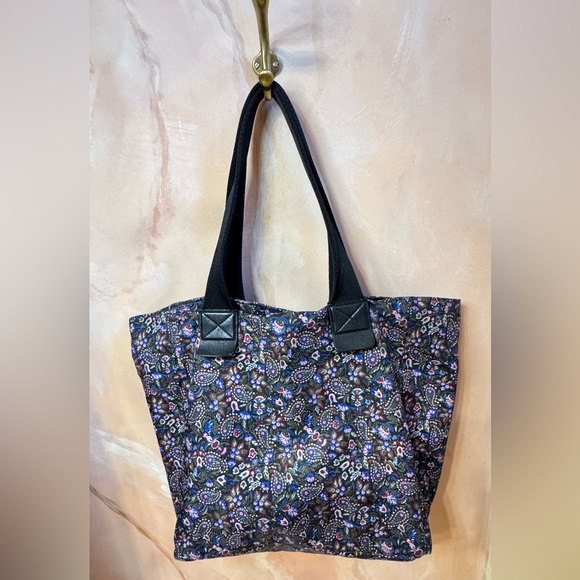Like New Marc Jacobs Floral Black Tote Bag - Picture 1 of 12